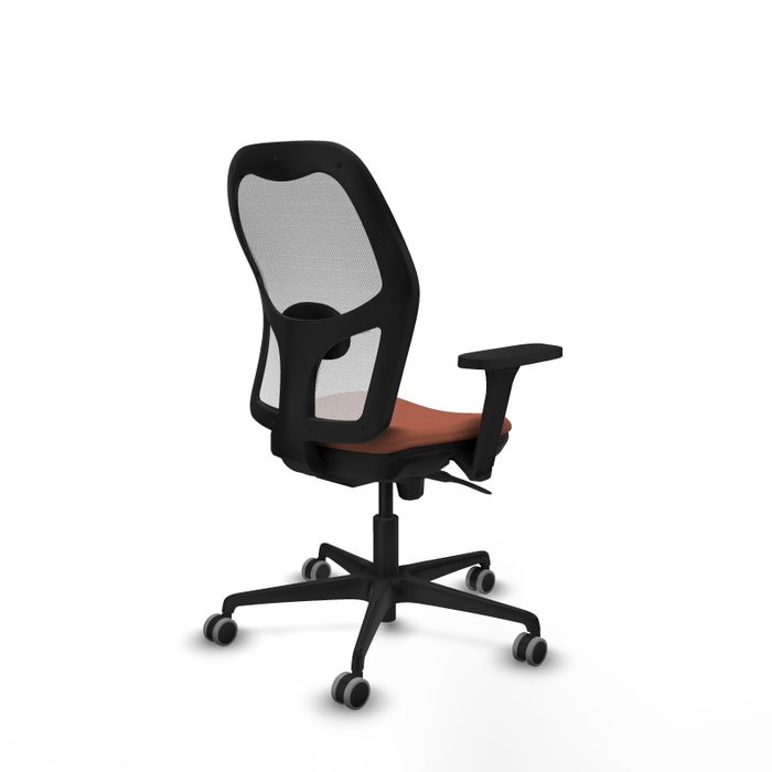 PIQUERAS Y CRESPO Silla de oficina Jorquera Marrón y Blanco PIQUERAS Y CRESPO Silla de oficina Jorquera Marrón y Blanco