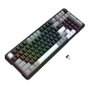 Redragon ARLOKKS QMK K742 Teclado Mecánico Inalámbrico Bluetooth/RGB 98 Teclas Negro