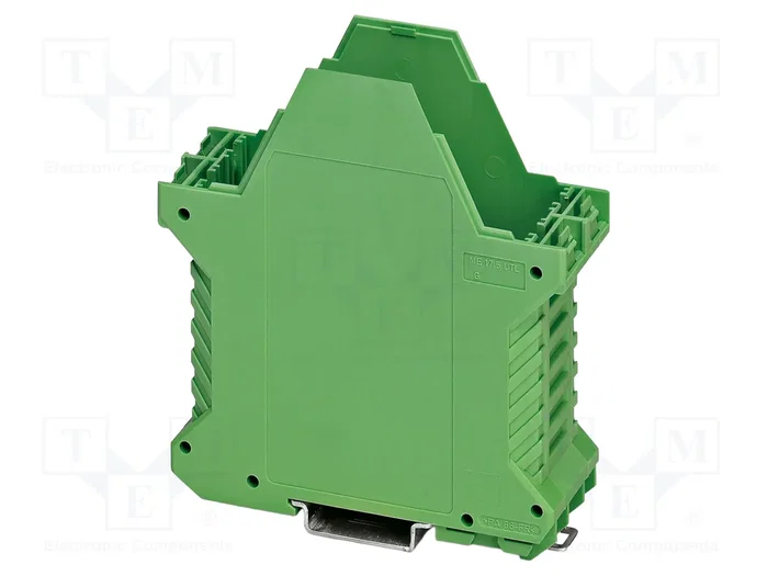 PHOENIX CONTACT ME 35 Base de carcasa verde para raíl DIN PHOENIX CONTACT ME 35 Base de carcasa verde para raíl DIN