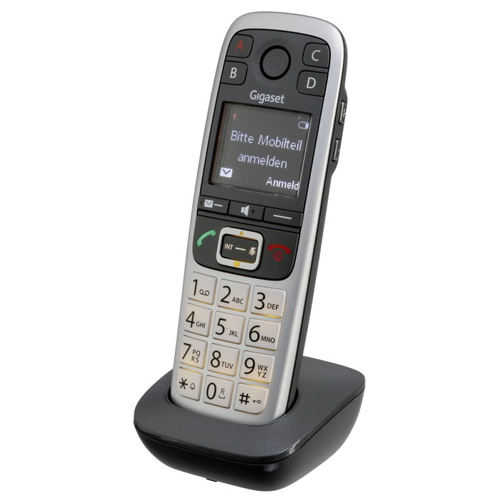 Gigaset E560HX Teléfono DECT/analógico Inalámbrico Gris, Plata