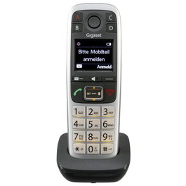 Gigaset E560HX Teléfono DECT/analógico Inalámbrico Gris, Plata