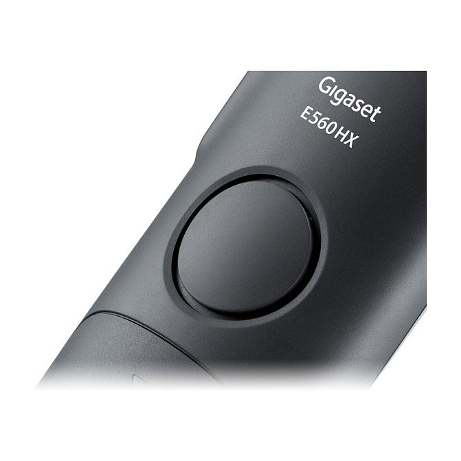 Gigaset E560HX Teléfono Inalámbrico DECT/Analógico Manos Libres Identificador de Llamadas Gris Plata