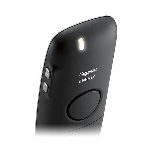 Gigaset E560HX Teléfono Inalámbrico DECT/Analógico Manos Libres Identificador de Llamadas Gris Plata