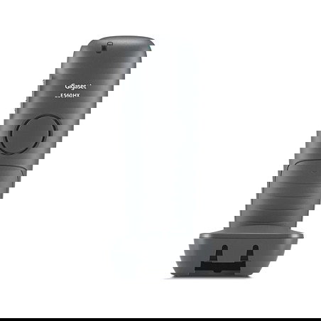 Gigaset E560HX Teléfono Inalámbrico DECT/Analógico Manos Libres Identificador de Llamadas Gris Plata