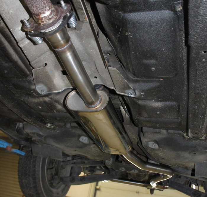 Fox Silenciador Delantero para Subaru Forester SH