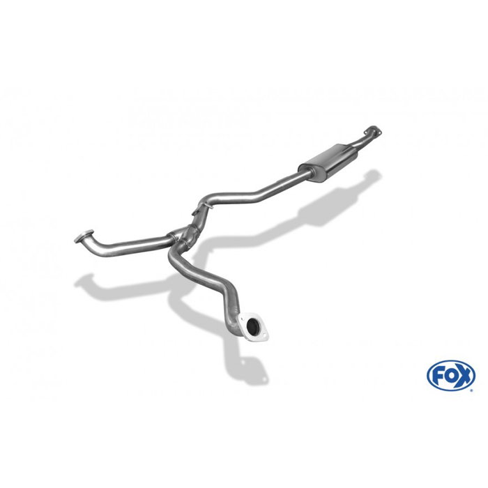 Fox Silenciador Delantero para Subaru Forester SH