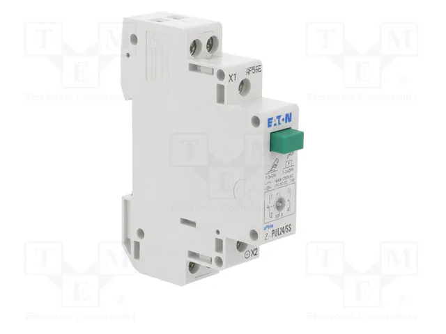 EATON ELECTRIC Interruptor de botón Z-PU verde con LED EATON ELECTRIC Interruptor de botón Z-PU verde con LED