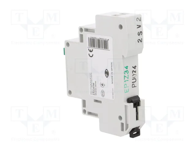 EATON ELECTRIC Interruptor de botón Z-PU verde con LED EATON ELECTRIC Interruptor de botón Z-PU verde con LED