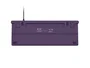 Fury Kanabo K2 Teclado Mecánico USB Qwerty US Blanco Retroiluminado Blanco Gris Morado