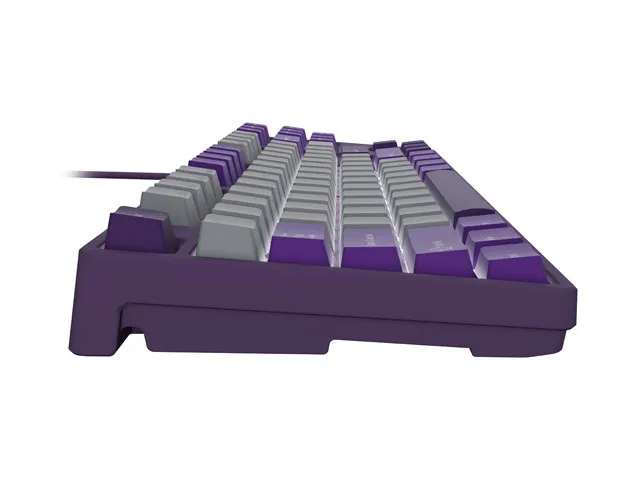 Fury Kanabo K2 Teclado Mecánico USB Qwerty US Blanco Retroiluminado Blanco Gris Morado Fury Kanabo K2 Teclado Mecánico USB Qwerty US Blanco Retroiluminado Blanco Gris Morado