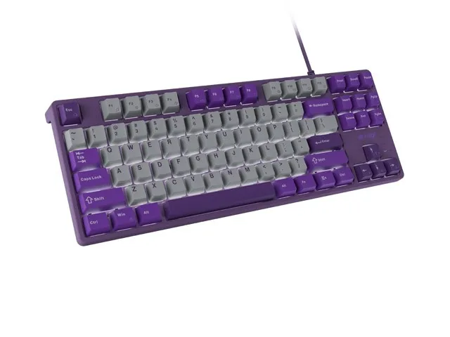 Fury Kanabo K2 Teclado Mecánico USB Qwerty US Blanco Retroiluminado Blanco Gris Morado Fury Kanabo K2 Teclado Mecánico USB Qwerty US Blanco Retroiluminado Blanco Gris Morado