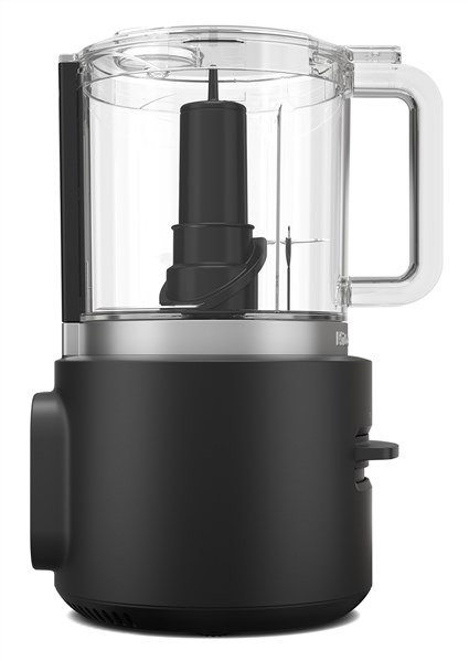 KitchenAid Picadora Inalámbrica 5KFCR500BM sin Batería Negro Mate 1.18 L