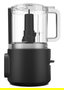 KitchenAid Picadora Inalámbrica 5KFCR500BM sin Batería Negro Mate 1.18 L