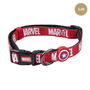Marvel Collar Premium para Perros Talla S/M Color Rojo