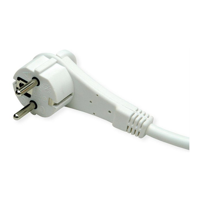 ROLINE Regleta de enchufes 19.07.2340, 4 tomas AC con interruptor, 2 puertos USB (Tipo-A y Tipo-C), 1.5 m cable, azul y blanco