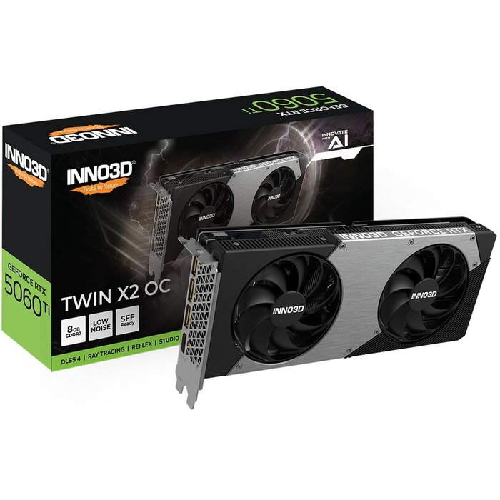 Inno3D GeForce RTX 5060 Ti TWIN X2 OC 8GB GDDR7 Inno3D GeForce RTX 5060 Ti TWIN X2 OC 8GB GDDR7