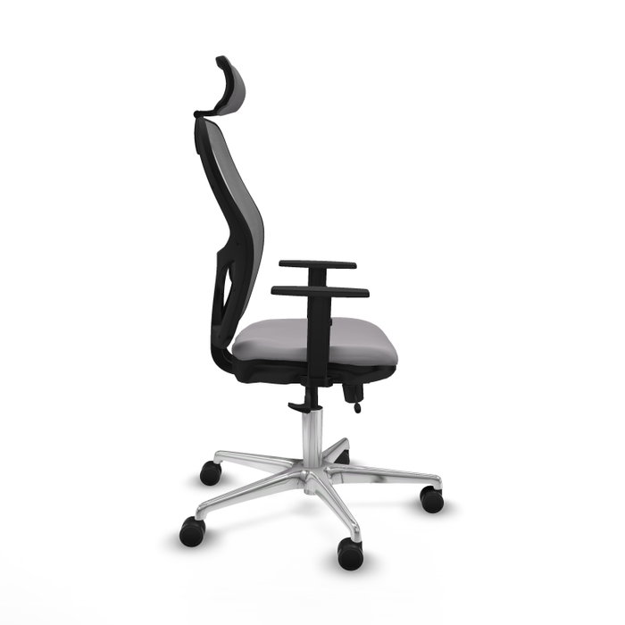 PIQUERAS Y CRESPO Silla de oficina Jorquera Gris con mecanismo Sincro/Traslack PIQUERAS Y CRESPO Silla de oficina Jorquera Gris con mecanismo Sincro/Traslack