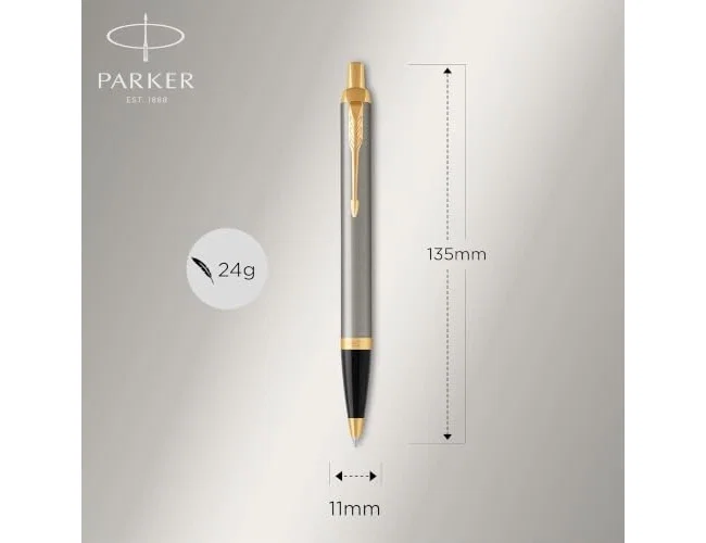 Parker IM Core Metal Cepillado GT