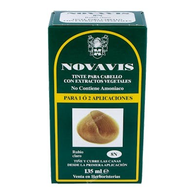 NOVAVIS Tinte 8N Rubio Claro NOVAVIS Tinte 8N Rubio Claro
