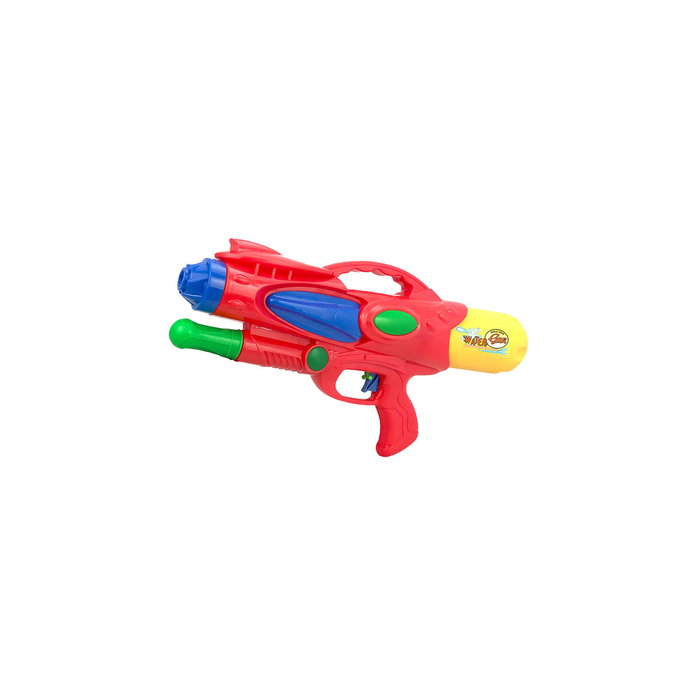 Marbueno Pistola de Agua Roja de Plástico con Presión Ajustable