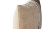 DKD Home Decor Cojin Collection Cushions ch1c25 Urban Beige Marron Patchwork Algodon Poliester 45 x 45 cm (2 Unidades)