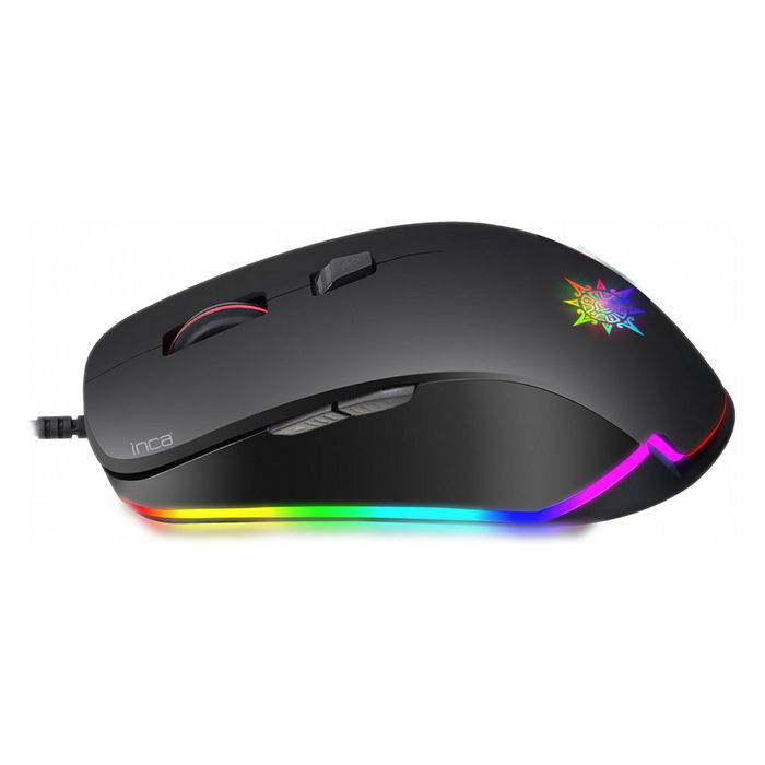Inca Gaming Maus IMG-327 4800 DPI RGB 6 Tasten USB SW Retail
