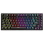 SAVIO PHENIX Klawiatura mechaniczna bezprzewodowa Gateron Yellow Pro ABS, układ polski