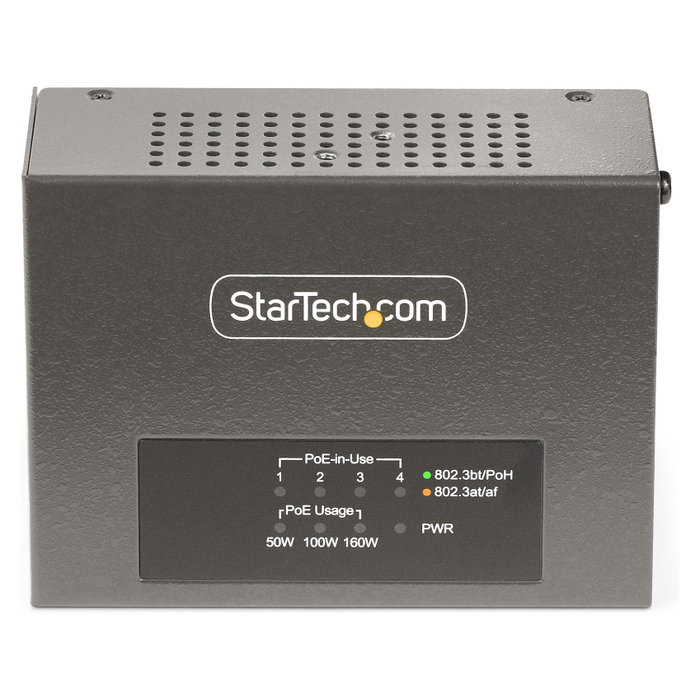 StarTech AS445C-POE-INJECTOR Inyector PoE++ de 4 puertos, 160W, 5Gbps StarTech AS445C-POE-INJECTOR Inyector PoE++ de 4 puertos, 160W, 5Gbps