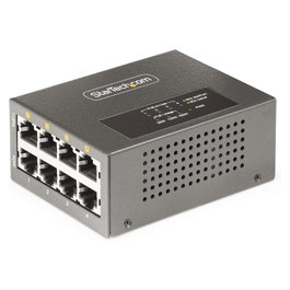 StarTech AS445C-POE-INJECTOR Inyector PoE++ de 4 puertos, 160W, 5Gbps
