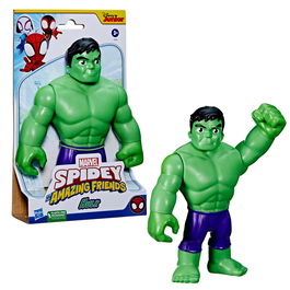 Hasbro Figura Gigante Hulk Spidey y Sus Amigos Superhéroe F7572 Marvel +4 años