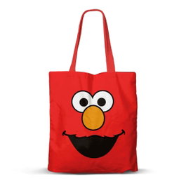 Karactermania Bolsa Shopping Elmo Barrio Sésamo Rojo