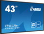 iiyama LE4341S-B1 pantalla de señalización Pantalla plana para señalización digital 108 cm (42.5") LCD 350 cd / m² Full HD Negro 18/7