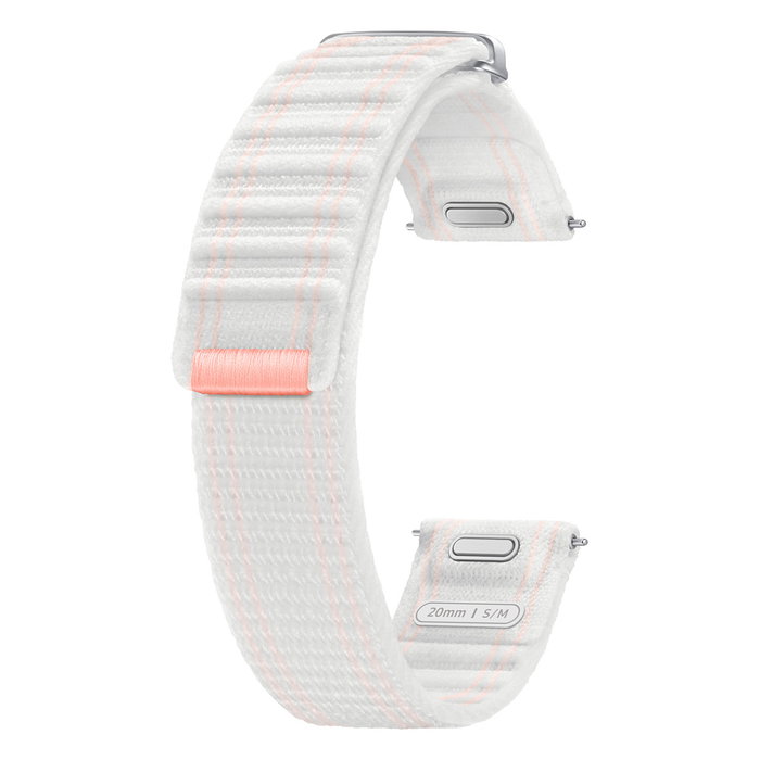Samsung Galaxy Watch7 Fabric Band (S/M) Rosa Blanco, Correa Tela Compatible con Galaxy Watch 4/5/6/7/FE/4 Classic/5 Classic/5 Pro Samsung Galaxy Watch7 Fabric Band (S/M) Rosa Blanco, Correa Tela Compatible con Galaxy Watch 4/5/6/7/FE/4 Classic/5 Classic/5 Pro