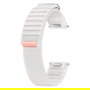 Samsung Galaxy Watch7 Fabric Band (S/M) Rosa Blanco, Correa Tela Compatible con Galaxy Watch 4/5/6/7/FE/4 Classic/5 Classic/5 Pro