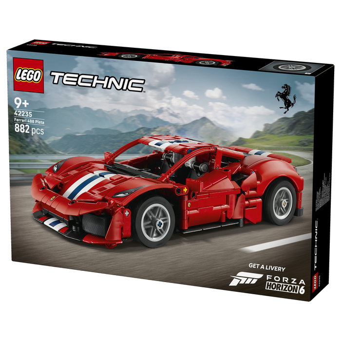 LEGO Technic Coche Ferrari 488 Pista 42235 LEGO Technic Coche Ferrari 488 Pista 42235