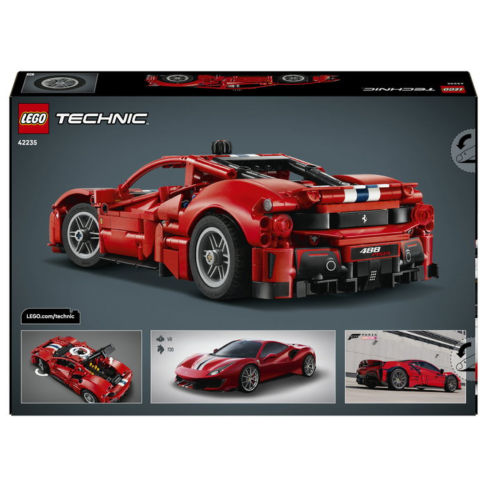 LEGO Technic Coche Ferrari 488 Pista 42235 LEGO Technic Coche Ferrari 488 Pista 42235