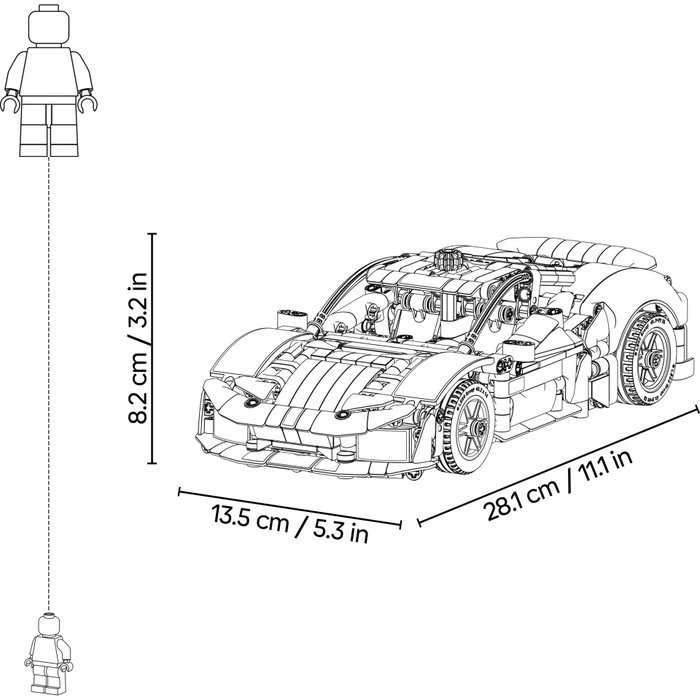 LEGO Technic Ferrari 488 Pista 42235