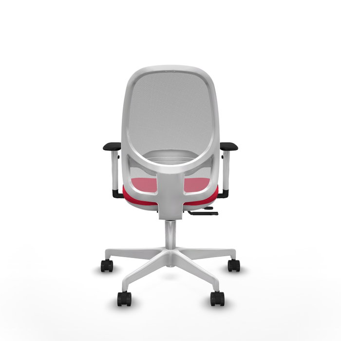 PIQUERAS Y CRESPO Silla de oficina Cilanco con mecanismo Sincro/Traslack, Rojo y Gris PIQUERAS Y CRESPO Silla de oficina Cilanco con mecanismo Sincro/Traslack, Rojo y Gris