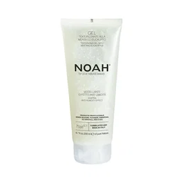 NOAH Gel Texturizante para Cabello con Menta y Eucalipto 200ml - Fijación Media Fuerte, Aporta Cuerpo y Brillo, Sin Siliconas ni Parabenos