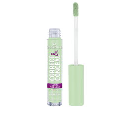 Essence Correct & Conceal Corrector Anti-Rojecies #100 Universal 3.5 ml - Verde Neutralizador, Textura No Comedogénica