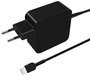 CoreParts Adaptador de Corriente USB-C 90W 5V 2.4A-20V4.5A con Conector Europeo y Reino Unido