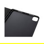 Tucano IPDP11M4UPP-BK Funda Folio para iPad Pro 11 (2024) M4 - Negro, Hecha de Plástico PU, Resistente a Rayones con Modo Espera