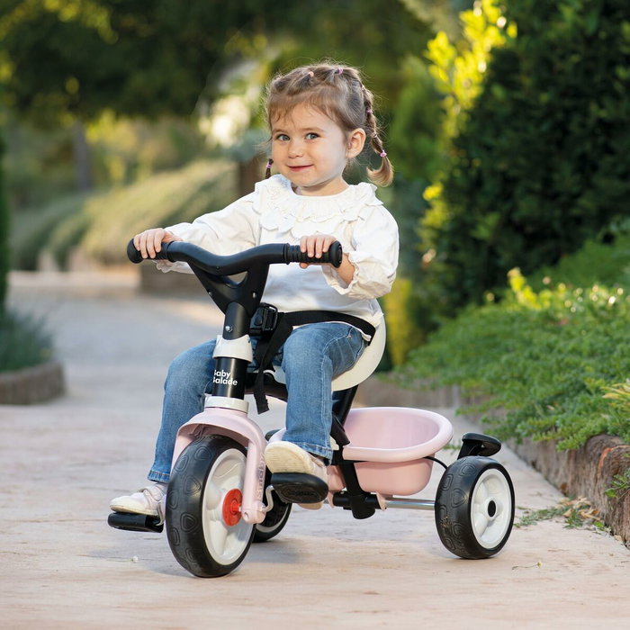 Smoby Baby Balade Triciclo Infantil Rosa Smoby Baby Balade Triciclo Infantil Rosa