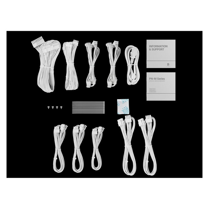 DeepCool PN850-M White Fuente de Alimentación ATX 3.1 850W 80 PLUS Gold Totalmente Modular