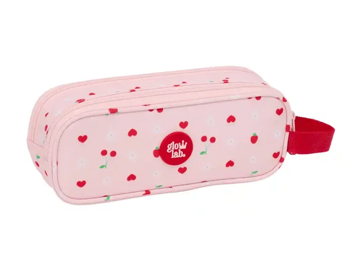 Safta Bolso escolar portatodo doble Glowlab frutitas Safta Bolso escolar portatodo doble Glowlab frutitas