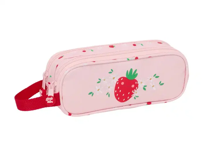 Safta Bolso escolar portatodo doble Glowlab frutitas Safta Bolso escolar portatodo doble Glowlab frutitas