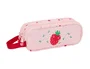Safta Bolso escolar portatodo doble Glowlab frutitas