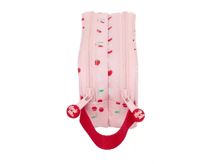 Safta Bolso escolar portatodo doble Glowlab frutitas Safta Bolso escolar portatodo doble Glowlab frutitas