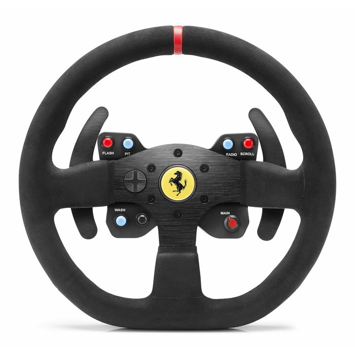 Thrustmaster T300 Ferrari Integral Alcantara Edition Volante + Pedales Negro