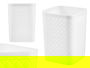 Pincello Papelera Cuadrada Blanca 19 x 26 x 19 cm (Set de 12)